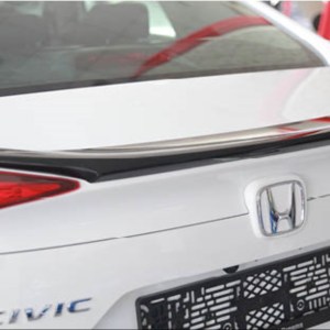 Honda Civic FC5 2016-2020 İçin Uyumlu İsiksiz Spoiler (Boyasiz)