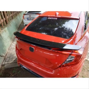 Honda Civic FC5 2016-2020 İçin Uyumlu Turbo Spoiler İsiksiz (Boyasiz)
