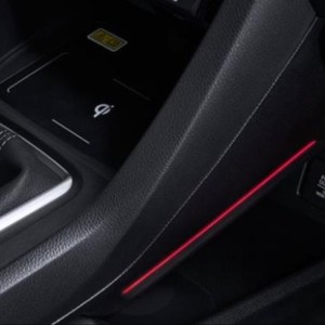 Honda Civic FC5 2016-2020 İçin Uyumlu Vites Konsol Aydinlatma - Kirmizi