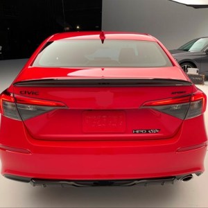 Honda Civic FE1 2022 İçin Uyumlu AERO Difuzor - Piano Black