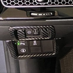 Honda Civic FE1 2022 İçin Uyumlu Kontrol Panel Kaplama Seti - Karbon