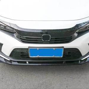 Honda Civic FE1 2022 İçin Uyumlu Piano Black ON Lip (Parlak SIYAH-3 Parça)