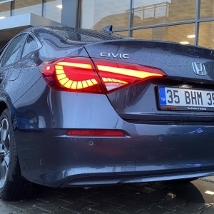 Honda Civic FE1 2022+ Uyumlu Dragon LED STOP - Kirmizi