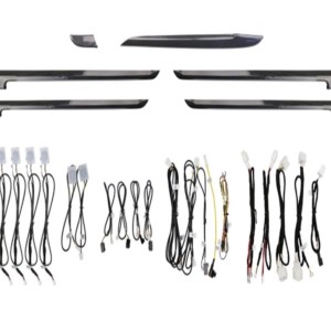 Honda CR-V 2018+ İçin Uyumlu Ambians Aydinlatma SET - 64 RENK (Karbon Kaplama RENK)