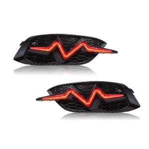 Honda FC5 Ritim Dizayn ARKA Sis LED Kirmizi Piano Black