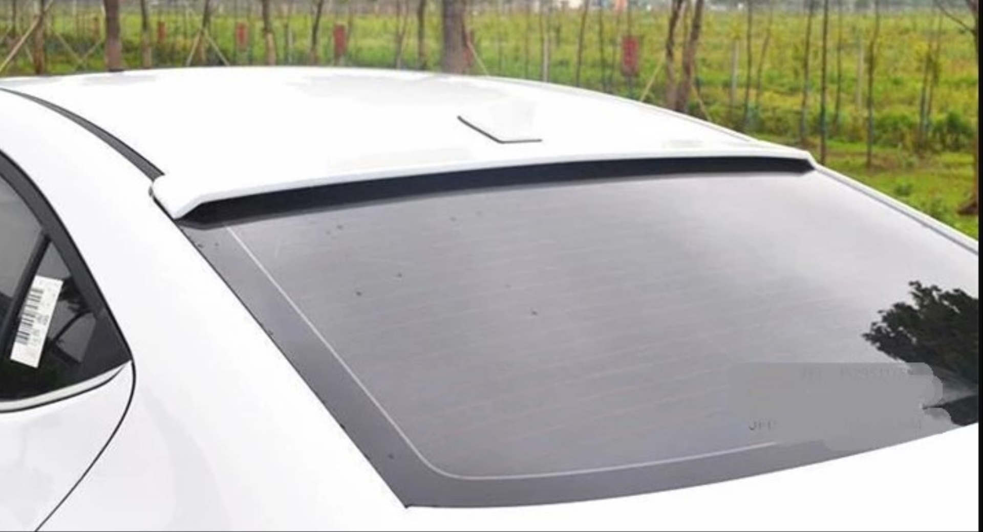 Hyundai Elantra 2016-2019 İçin Uyumlu CAM Üstü Spoiler - Piano Black - Görsel 2