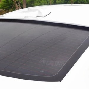 Hyundai Elantra 2016-2019 İçin Uyumlu CAM Üstü Spoiler - Piano Black