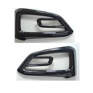 Hyundai KONA İçin Uyumlu ARKA Sis Kaplama - Piano Black