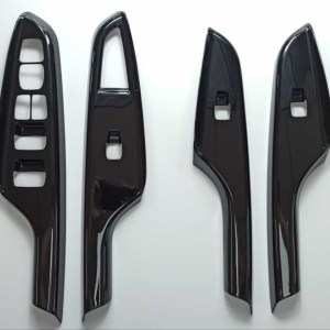 Hyundai KONA İçin Uyumlu Kapi Kolçak Kaplama - Piano Black