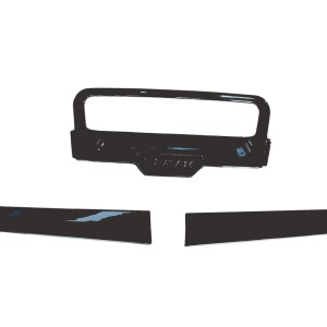 İsuzu D-MAX İçin Uyumlu 2018+ Bagaj Açma KOLU Kaplamasi Siyah