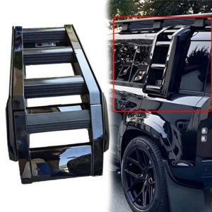 LAND Rover Defender 2020+ İçin YAN Merdiven (90 Lik VE 110 Modelle Uyumlu)