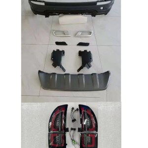 LAND Rover Discovery Sport 15-19 İçin 2020 Makyajlama ARKA Tampon VE STOP Seti