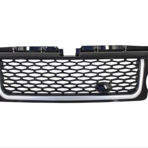 LAND Rover RR Sport 2005-2009 İçin Uyumlu Siyah Panjur (Gri Şeritli)