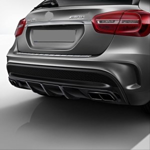 Mercedes GLA 2016-2019 Uyumlu GLA45 Difuzor VE Egzoz Seti