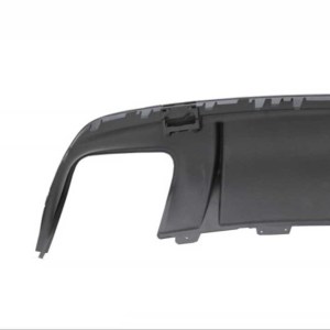 Mercedes W117 CLA İçin Uyumlu CLA 45 Gorunum 13-15 Difuzor & Egzoz Seti - Silver Egzoz İle