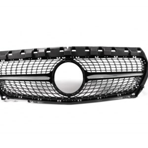 Mercedes W117 CLA İçin Uyumlu 2013-2015 CLA İçin Uyumlu Diamond Panjur - Gri