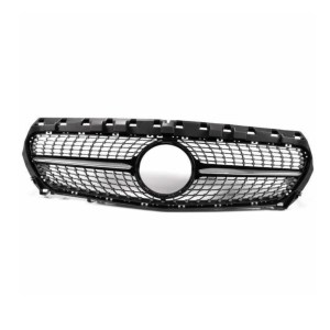 Mercedes W117 CLA İçin Uyumlu 2016-2018 CLA İçin Uyumlu Diamond Panjur - Siyah