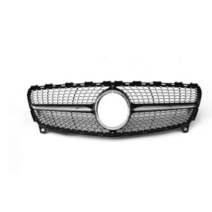 Mercedes W176 (2016-2018) A Serisi İçin Uyumlu Diamond Panjur - Siyah