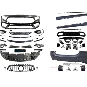 Mercedes W177 2018+ A Serisi Sedan İçin Uyumlu A45 BODY Kit (ARKA Tamponlu SET)