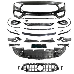 Mercedes W177 A Serisi 2019+ İçin Uyumlu A45 Ön Tampon Panjur Seti