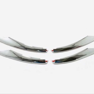 Mercedes W177 A Serisi 2019+ İçin Ön Tampon Biçaklari - 4 Parça - KROM