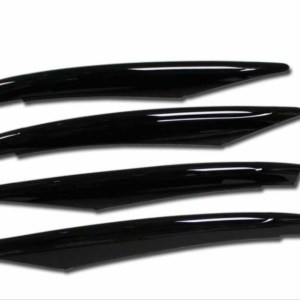 Mercedes W177 A Serisi 2019+ İçin Ön Tampon Biçaklari - 4 Parça - Piano Black