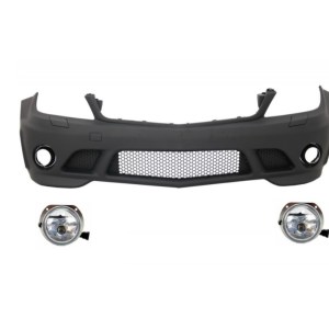 Mercedes W204 2007-2011 İçin Uyumlu C63 Ön Tampon (Makyajsiz)