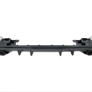 Mercedes W205 Coupe İçin C43 Difuzor & Egzoz Seti (Siyah Egzoz İle)