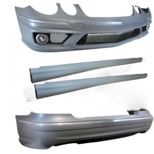 Mercedes W211 2007-2009 İçin Uyumlu E63 BODY Kit