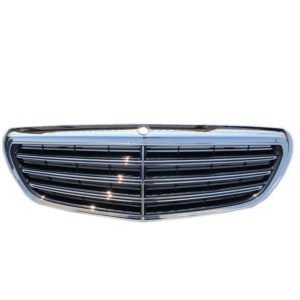 Mercedes W213 E Serisi 2016+ Exclusive İçin Uyumlu Ön Panjur (Kamera Deliksiz) - 2138800683
