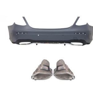 Mercedes W213 E Serisi İçin Uyumlu AMG Gorunum ARKA Tampon&egzoz