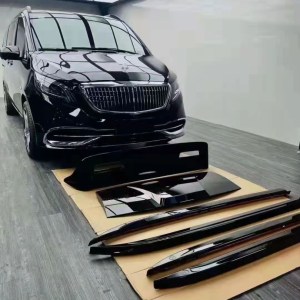 Mercedes W447 Vito İçin Uyumlu AERO Kit (Tavan Rayi-spoiler-moon Visor)