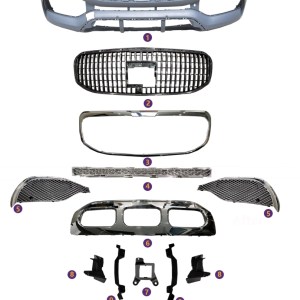 Mercedes W907 Sprinter İçin Uyumlu Maybach ON Tampon & Panjur