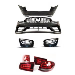 Mercedes X253 GLC 2016-2019 İçin Uyumlu 2020+ Facelift BODY Kit (Dönüsüm)