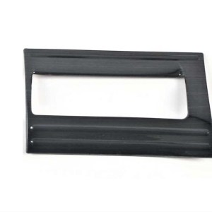 Peugeot 2008 İçin Uyumlu Kontrol Panel Kaplama - Titanyum Siyah