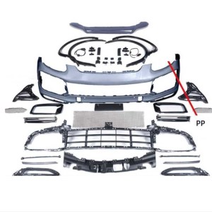 Porsche Cayenne 2011-2014 İçin Uyumlu Facelift 2020+ Yükseltme 9Y0 Turbo BODY Kit