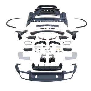 Porsche Cayenne 2011-2014 İçin Uyumlu İçin 2019+ Bagaj Facelift