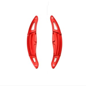 Porsche Panamera 2017+/MACAN 2014+/CAYENNE 2015+ / 718 2016+ / 911 2016+ İçin Uyumlu Paddle Shift - Kirmizi