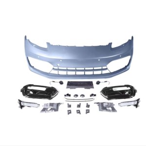 Porsche Panamera 2011-2013 İçin Uyumlu Facelift 2017+ Yükseltme İçin Uyumlu Ön Tampon SET