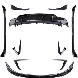 Tesla Model 3 AERO BODY Kit (Parlak Siyah)