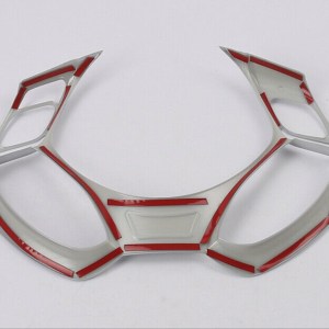 Toyota C-HR 2016-2019 İçin Uyumlu Direksiyon Kaplama Silver