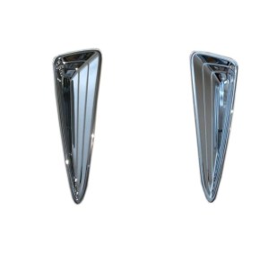 Toyota C-HR 2016-2019 İçin Uyumlu Ön Sis Kaplamasi Nikelaj