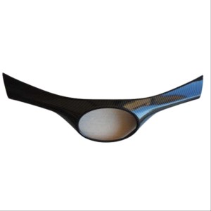 Toyota C-HR 2016-2019 İçin Uyumlu Panjur ORTA Kaplama Karbon