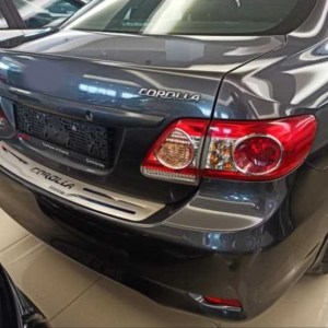 Toyota Corolla 2013-2016 İçin Uyumlu ARKA Tampon Üst Kaplama İnce Model
