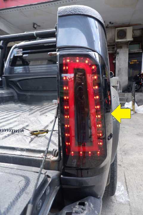Toyota Hilux Vigo (2012-2015) İçin Uyumlu LED STOP - Dizayn A - Görsel 2