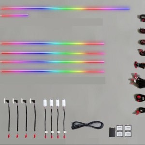 Universal Universal Ambient Aydinlatma 64 RENK Aplikasyon Kontrollu ( Dinamik Versiyon)