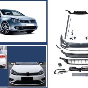 Volkswagen GOLF 6 İçin GOLF 7.5 Facelift BODY Kit