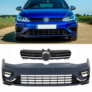 Volkswagen GOLF 7.5 İçin Uyumlu 'R' ON Tampon + Panjur 'R'