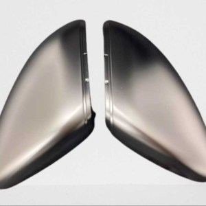 Volkswagen GOLF 7-7,5 İçin Uyumlu MAT Gri 'R' AYNA Kapagi