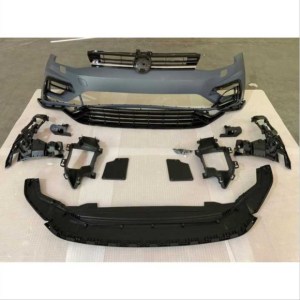 Volkswagen GOLF 7 İçin GOLF 7.5 R ON Tampon Panjur Seti